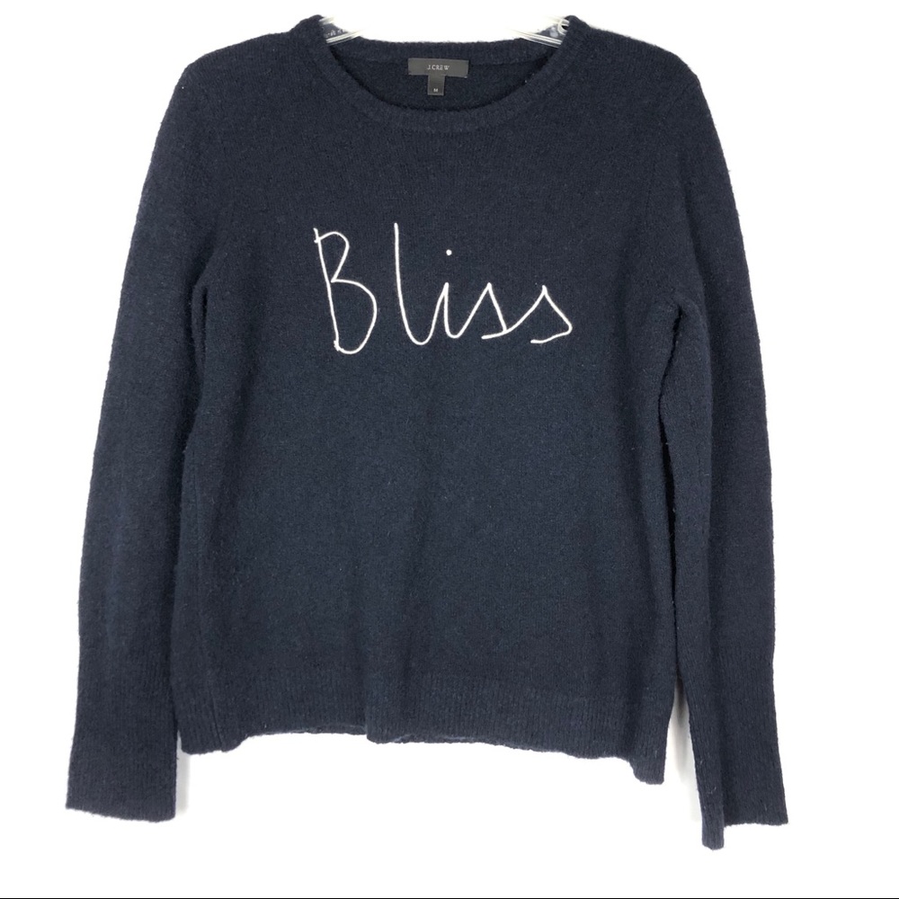 J. CREW Bliss Hugo Guiness Crew Neck Sweater
